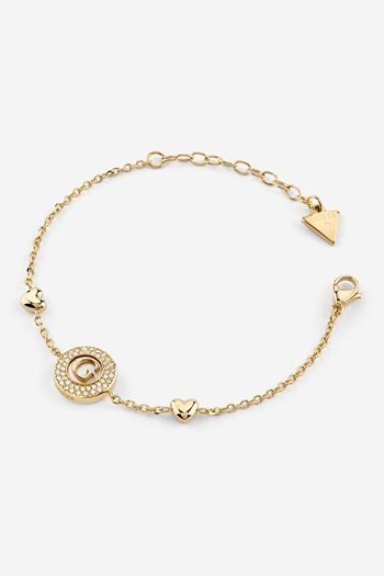 Bracciale Guess Donna G Talisman in Acciaio Cristallo JUBB06 202JW - JUBB06 202JW